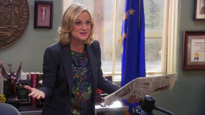 AND WE ARE GONNA HOLD THEM UP AS AN EXAMPLE OF PAWNEE-EAGLETON UNITY. 