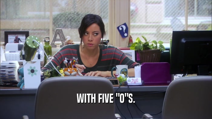 WITH FIVE 