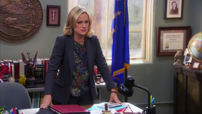 UH, LESLIE, MAY I BORROW YOU FOR A SECOND? 