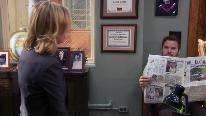 I JUST WISH PAWNEE AND EAGLETON WERE AS HAPPY AS BEN AND ME. 