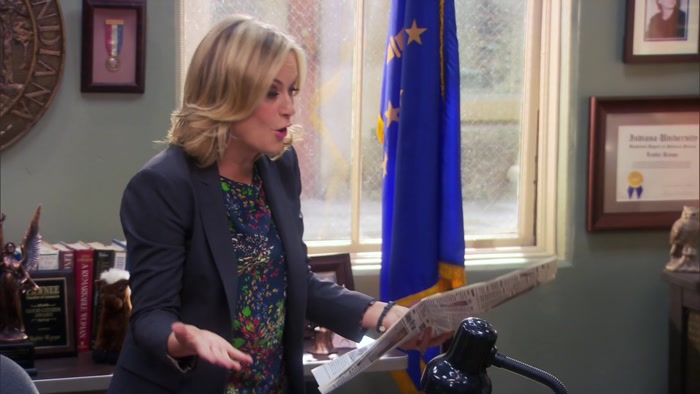 AND WE ARE GONNA HOLD THEM UP AS AN EXAMPLE OF PAWNEE-EAGLETON UNITY. 