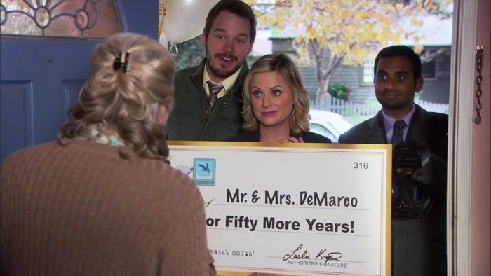 AND I'M NOW JUST REALIZING HOW MISLEADING THIS GIANT CHECK IT. 