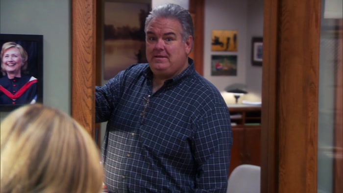 NOW IS NOT THE TIME, LARRY. PLEASE LEAVE. 