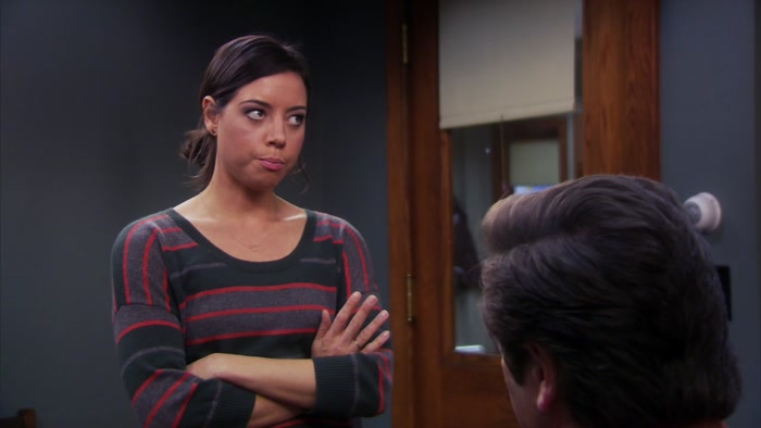 I'M KIND OF HER BOSS, NOW, BUT I STILL FEEL WEIRD DISCIPLINING HER. 
