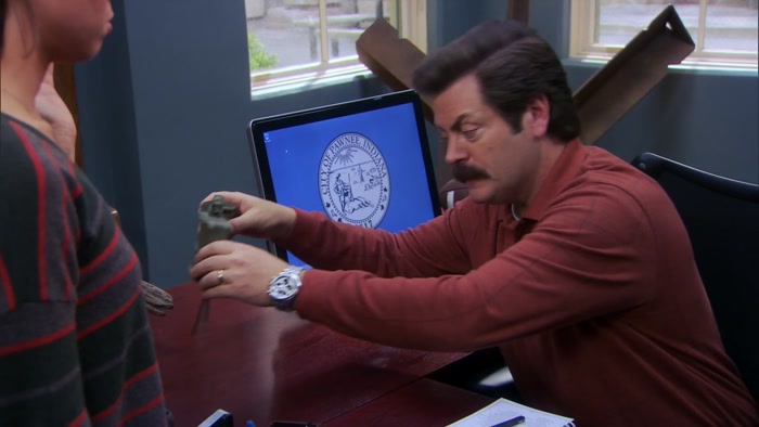 - WHY? - BECAUSE I WANT TO BLOW UP DONNA'S DESK 