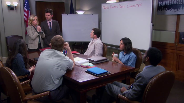 ARE THE FIRST MEMBERS OF THE PAWNEE-EAGLETON YOUTH COMMITTEE. 