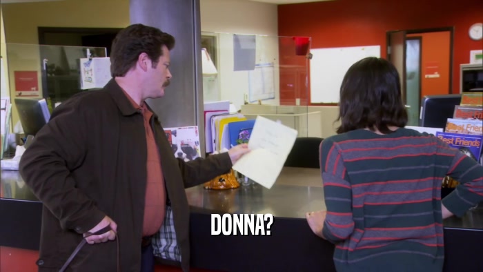 DONNA?  