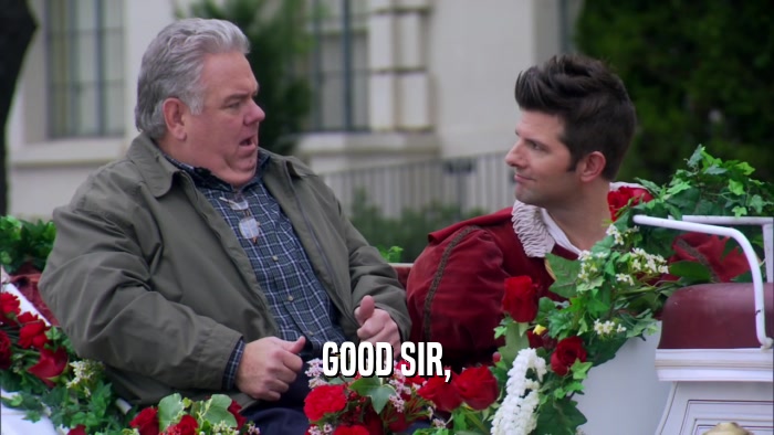 GOOD SIR,  