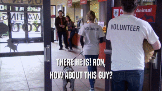 THERE HE IS! RON, HOW ABOUT THIS GUY? 