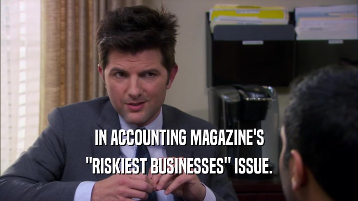 IN ACCOUNTING MAGAZINE'S 
