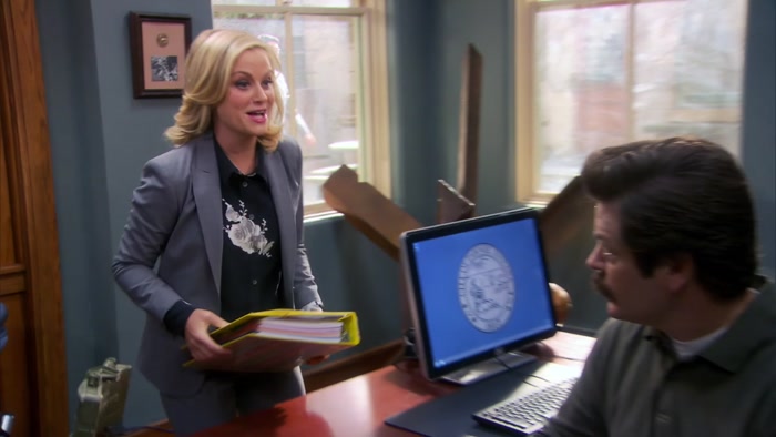 OKAY, RON. ENOUGH'S ENOUGH. LET'S TALK PLANS FOR DIANE'S BABY SHOWER. 