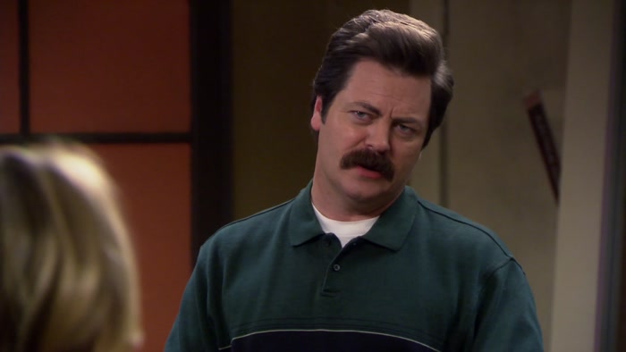 YOU LIKE FIXING THIS TOWN, LESLIE, YOU ALWAYS HAVE. 