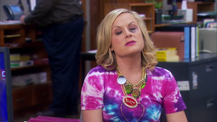 I WONDER WHAT OTHER EXCELLENT SURPRISE LIES IN STORE FOR LESLIE KNOPE. 