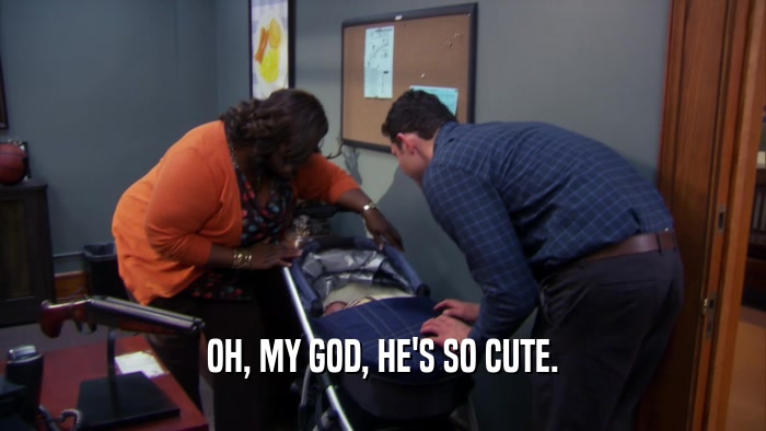OH, MY GOD, HE'S SO CUTE.  