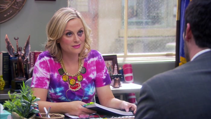LESLIE, WOULD YOU LIKE TO RUN A BRANCH OF THE NATIONAL PARK SERVICE? 