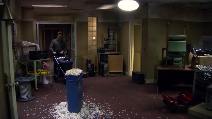 TURNS OUT THE THIRD FLOOR IS SILENT, EMPTY, 