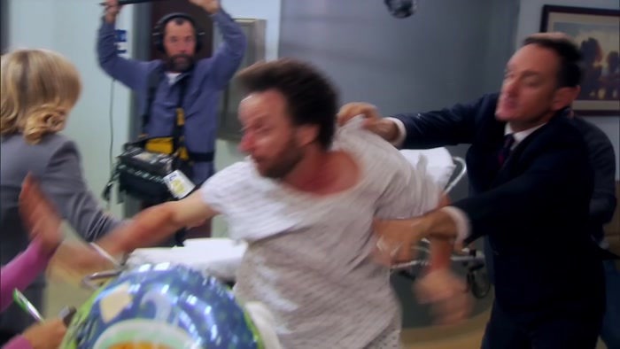THERE SHOULDN'T BE FIGHTING IN A HOSPITAL! 
