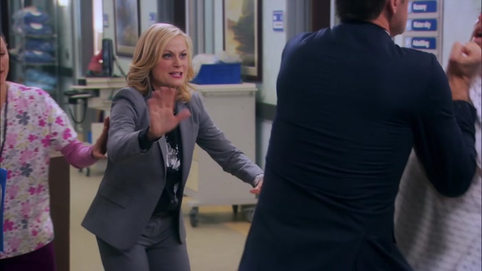 - YEAH! COME ON! - NO FIGHTING IN A HOSPITAL. 