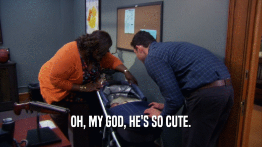 OH, MY GOD, HE'S SO CUTE.  