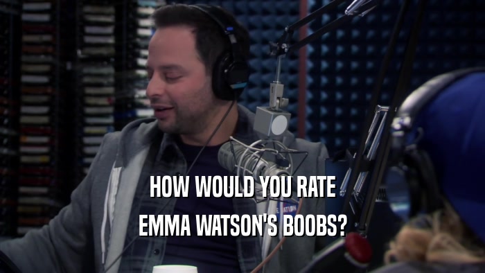 HOW WOULD YOU RATE EMMA WATSON'S BOOBS? 