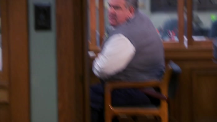 I-I SOMEHOW RAN MY BELT THROUGH A SLAT IN THIS CHAIR 