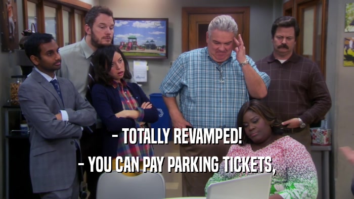 - TOTALLY REVAMPED! - YOU CAN PAY PARKING TICKETS, 