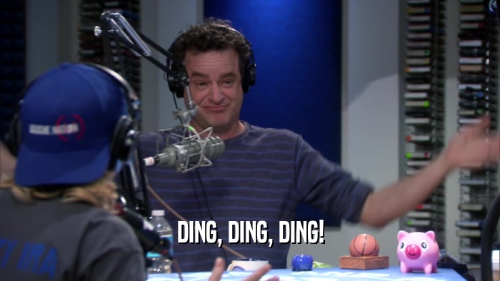 DING, DING, DING!  