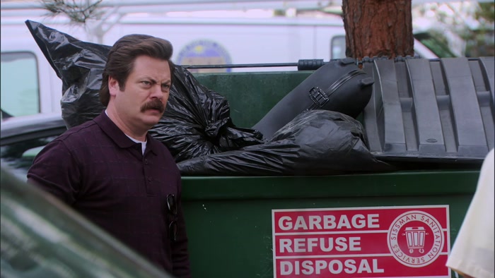 THAT LOOKS LIKE A PERFECTLY GOOD SAXOPHONE CASE. 