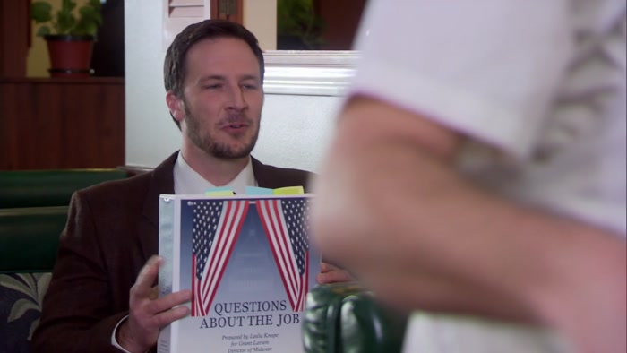 THE CHANCE FOR ME TO RETURN YOUR BINDER FULL OF QUESTIONS ABOUT THE JOB. 