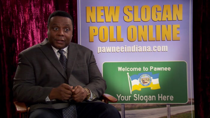 AND A SLOGAN IS A SERIES OF WORDS THAT HAVE A MEANING. 