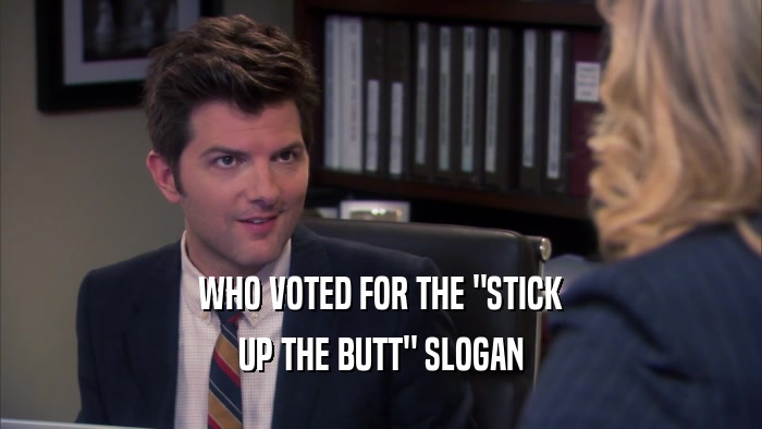 WHO VOTED FOR THE 