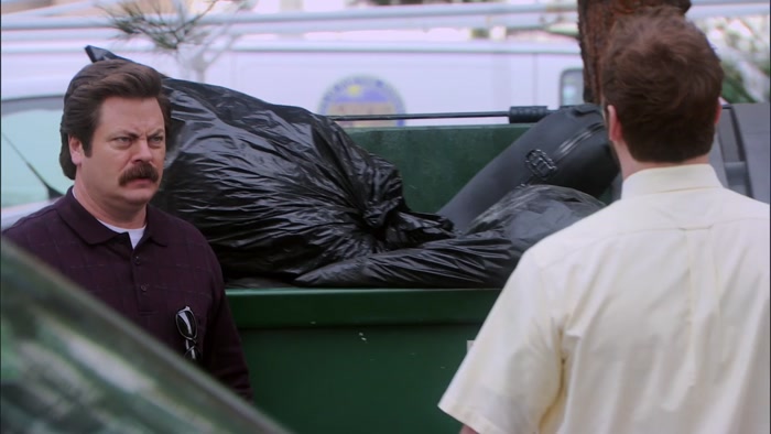THAT LOOKS LIKE A PERFECTLY GOOD SAXOPHONE CASE. 