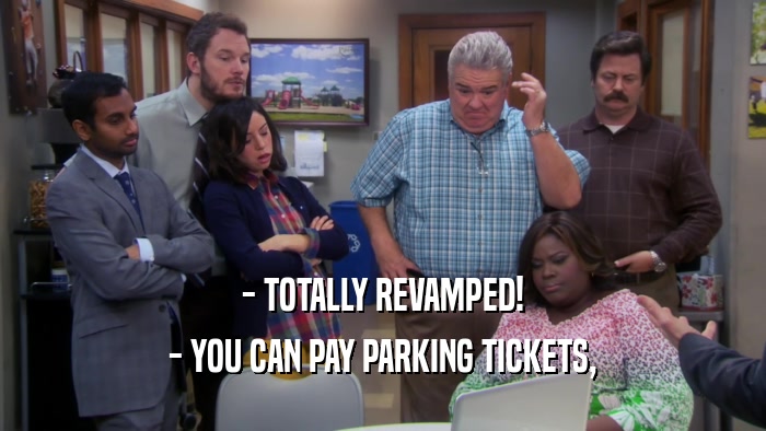- TOTALLY REVAMPED! - YOU CAN PAY PARKING TICKETS, 