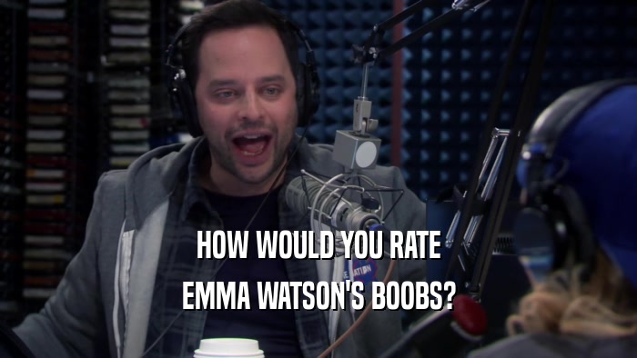 HOW WOULD YOU RATE EMMA WATSON'S BOOBS? 