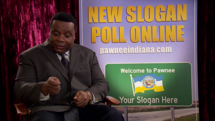 AND A SLOGAN IS A SERIES OF WORDS THAT HAVE A MEANING. 