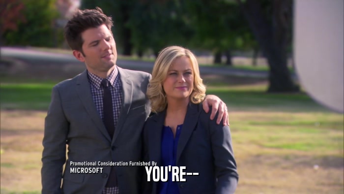 YOU'RE--  