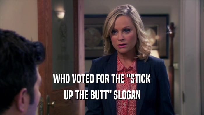 WHO VOTED FOR THE 