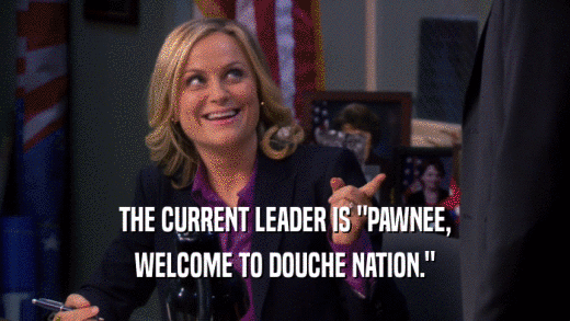 THE CURRENT LEADER IS 