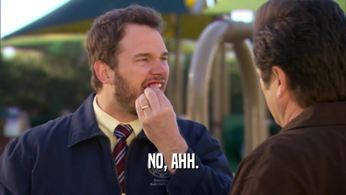 NO, AHH.  