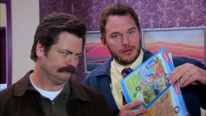 RON, LOOK. I FOUND ALL THREE DIFFERENCES. 