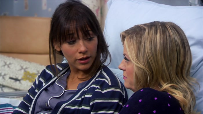 AND I KNOW DONNA AND APRIL DON'T SHOW IT, 