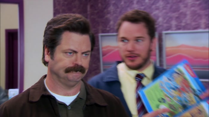 RON, LOOK. I FOUND ALL THREE DIFFERENCES. 
