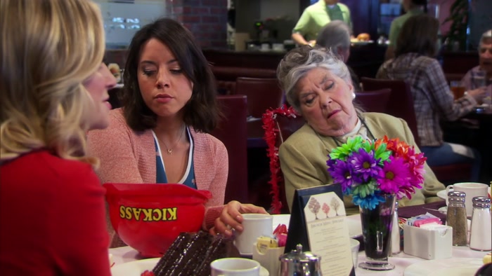WOW. ETHEL, HAVE YOU-- OKAY, ETHEL'S ASLEEP. SHAUNA? 