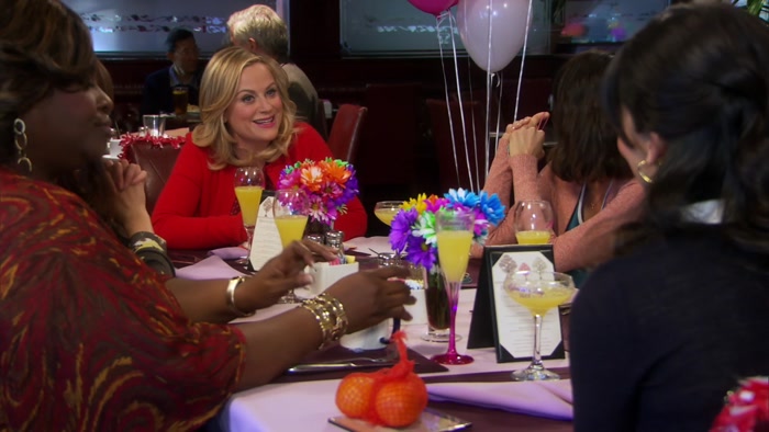 SHAUNA, I'M SO GLAD YOU COULD MAKE IT. YOU'RE SO TAN. 