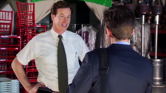 I TAKE TENTS PRETTY SERIOUSLY, BEN, I'M A TENT GUY. 