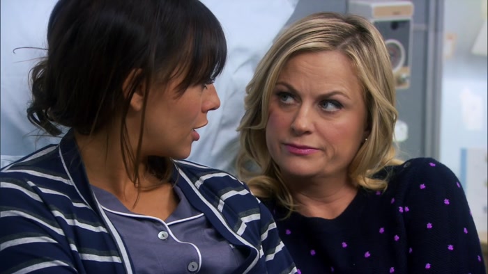 AND I KNOW DONNA AND APRIL DON'T SHOW IT, 