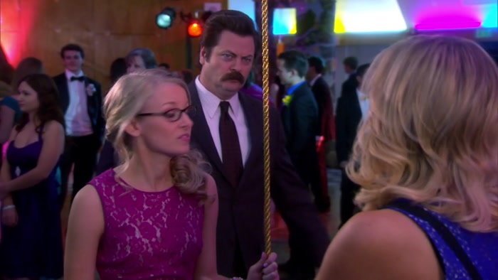 - RUN, ALLISON, RUN. - YOU'RE WASTING YOUR TIME, LESLIE. 