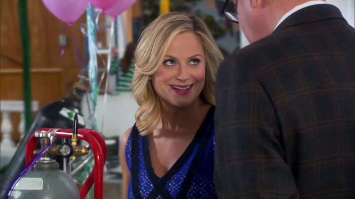 OH-HO, LESLIE. YOU HAVEN'T CHANGED SINCE HIGH SCHOOL. 