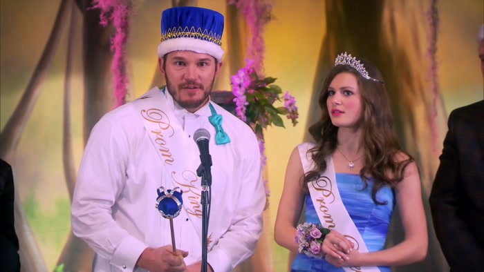 MY FIRST DECREE OF POWER IS TO DECLARE THAT THE PROM QUEEN 