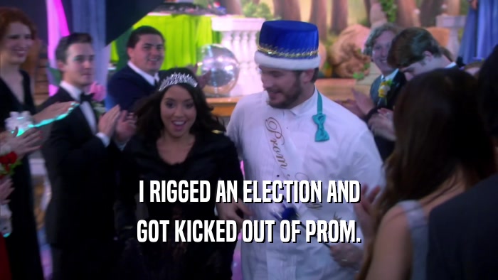 I RIGGED AN ELECTION AND GOT KICKED OUT OF PROM. 